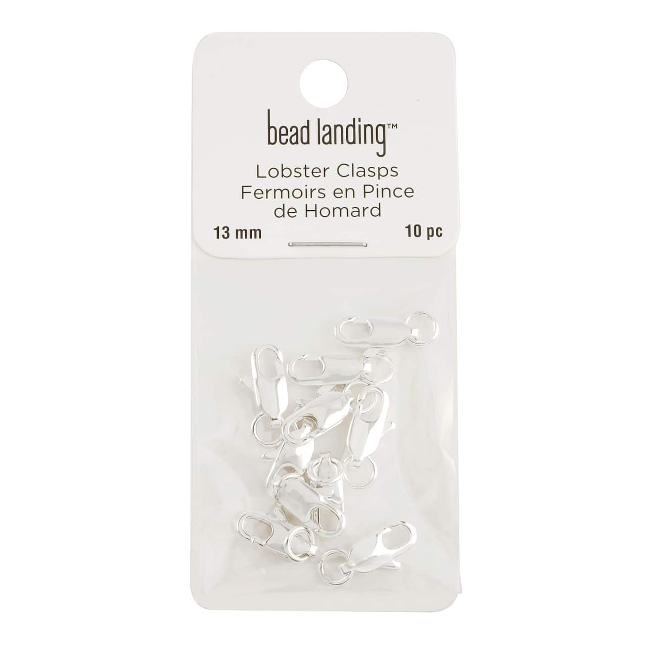 12 Packs: 10 ct. (120 total) 13mm Lobster Clasps by Bead Landing™